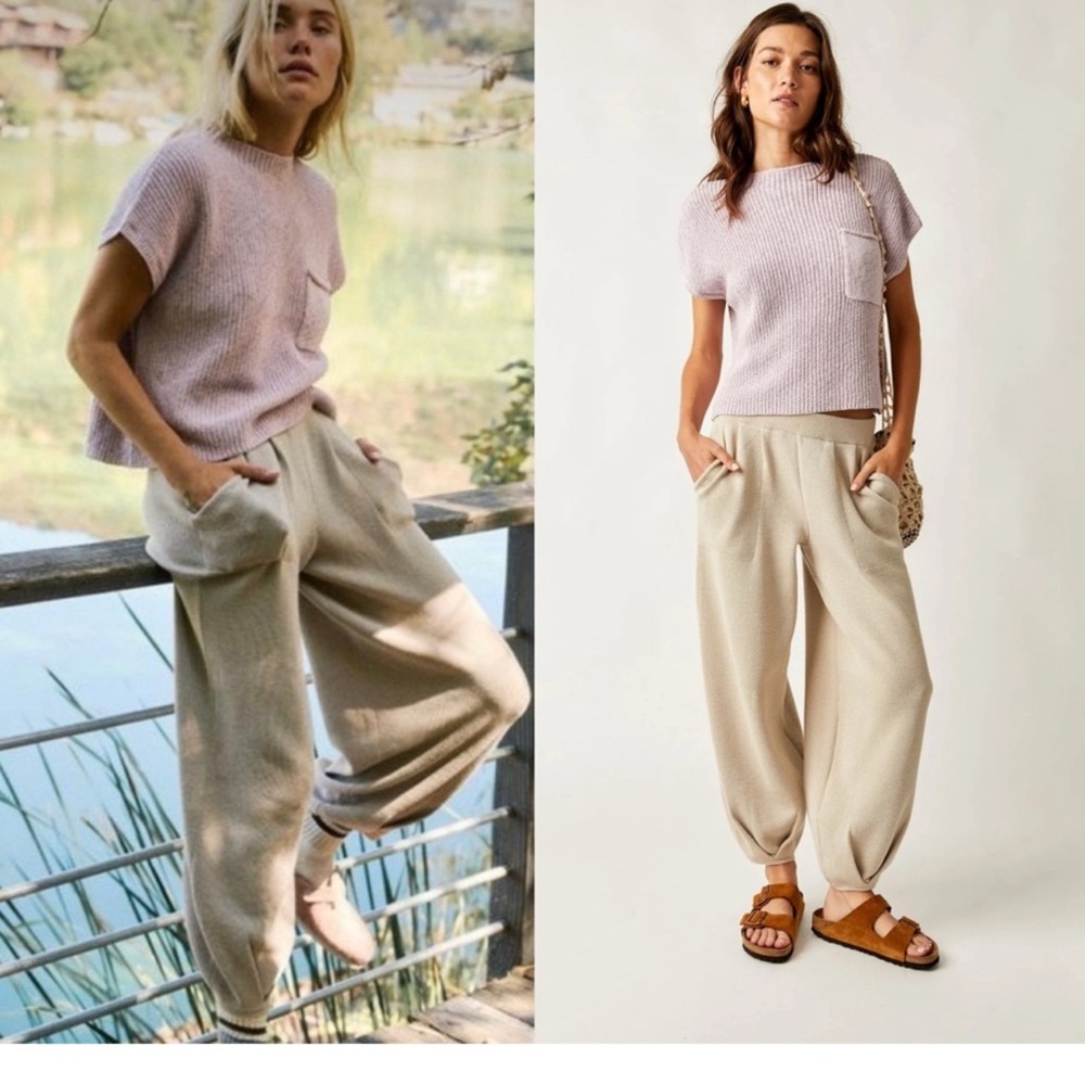 Free People Freya Pants - petal - small